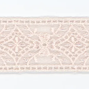 Embroidered Tulle Lace #60 Marshmallow Pink