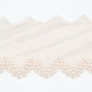 Embroidered Tulle Lace #60 Marshmallow Pink