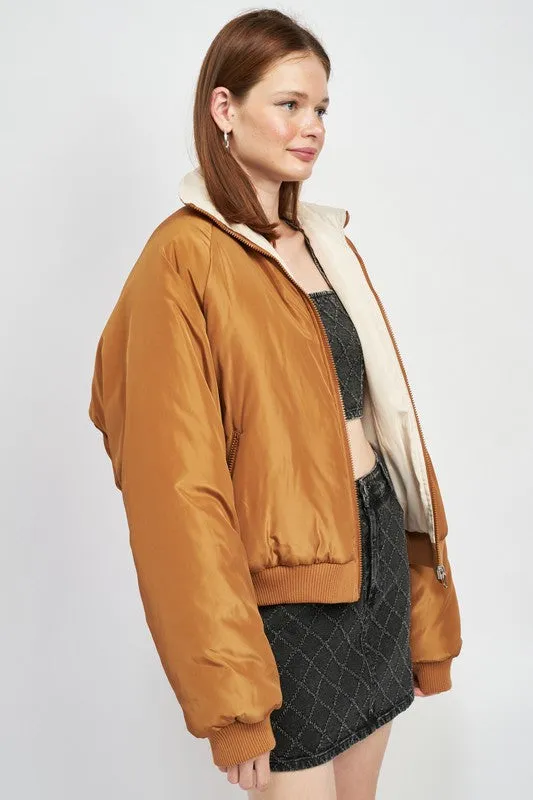 Emory Park REVERSIBLE PUFFER JACKET