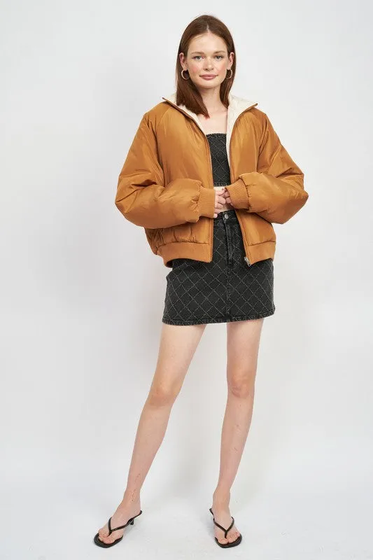Emory Park REVERSIBLE PUFFER JACKET