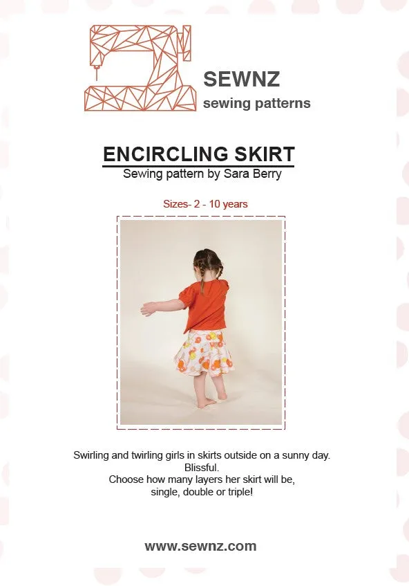 Encircling Skirt  : 2-10 years