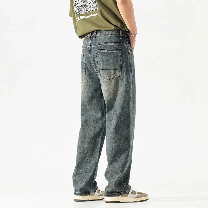 Ethan Stone-Wash Denim Jeans