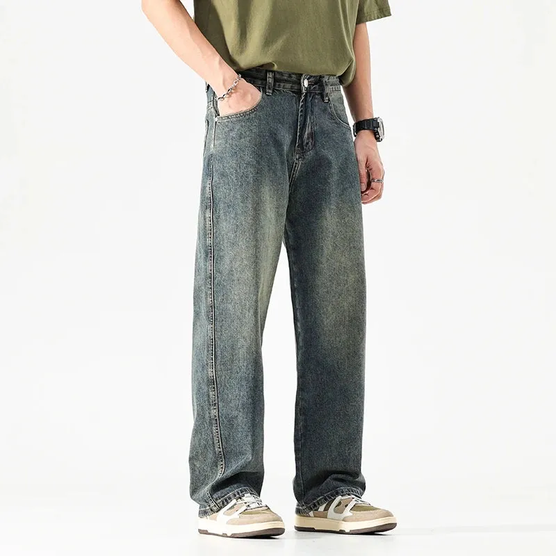 Ethan Stone-Wash Denim Jeans