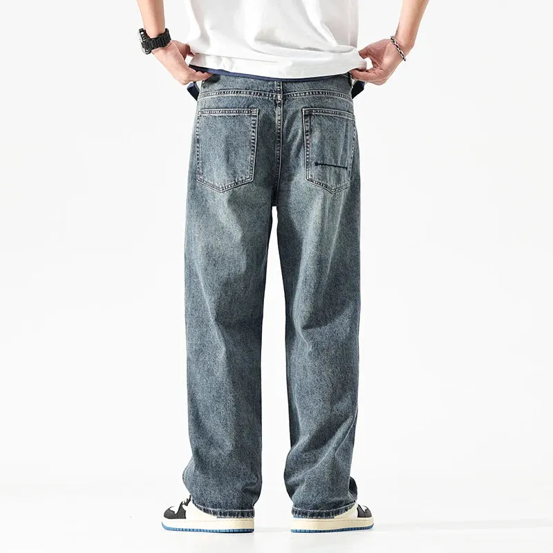 Ethan Stone-Wash Denim Jeans