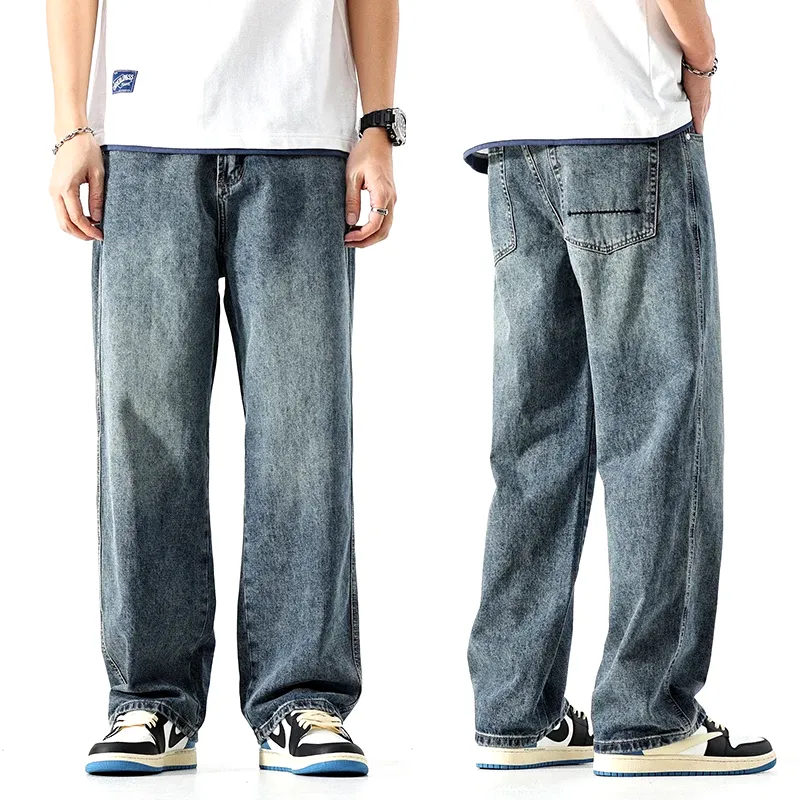 Ethan Stone-Wash Denim Jeans