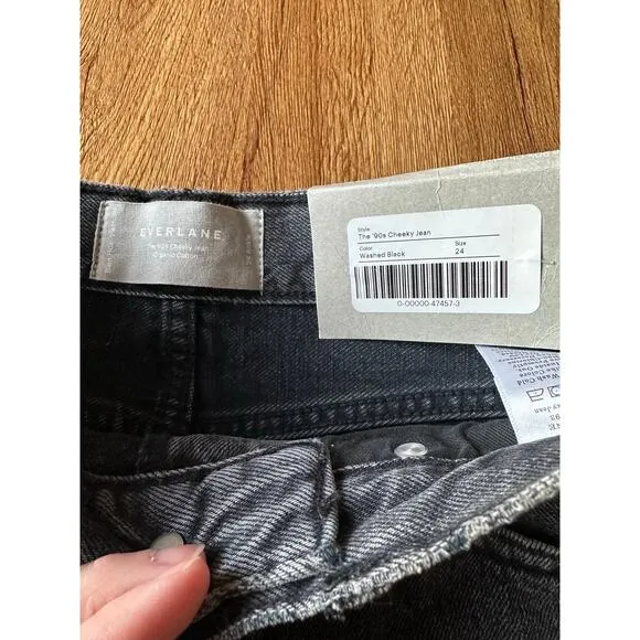 Everlane 90's Cheeky High Rise Ankle Jean Size 24
