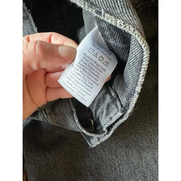 Everlane 90's Cheeky High Rise Ankle Jean Size 24