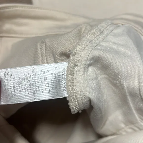 Everlane The straight leg crop jeans