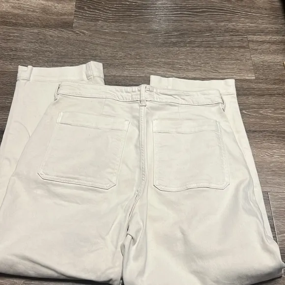 Everlane The straight leg crop jeans