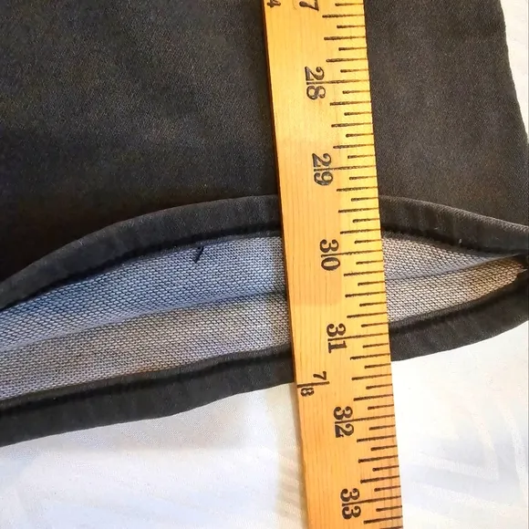 EXPRESS High Waisted LUXE Comfort Gray Flair Jeans Size 6R