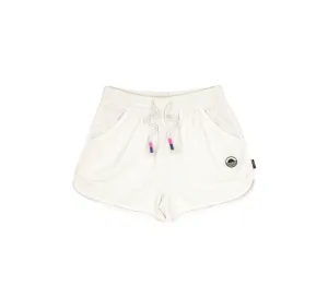 Feather 4 Arrow Daisy Corduroy Short White