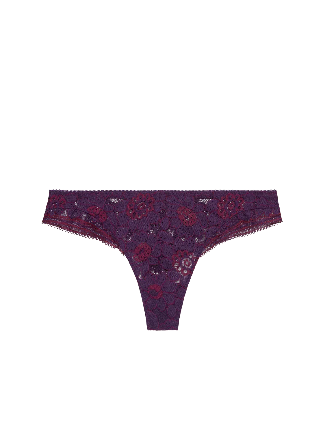 Festive Thong In Euphoria Purple - Simone Perele