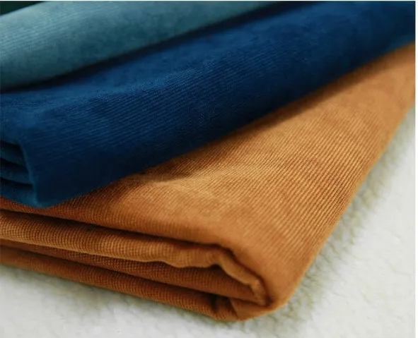 Fine Wale Cotton-Poly Blend Corduroy Wide Fabric - In 11 Colors - By the Yard / 17721
