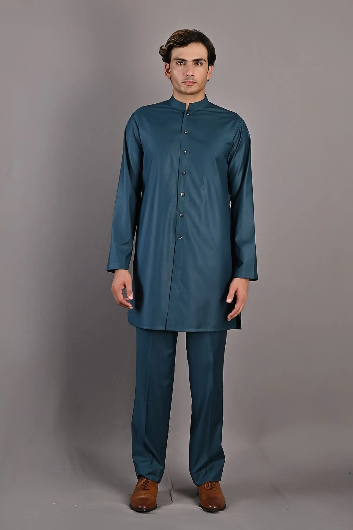 Fiore Multi Printed Nehru Jacket with Kurta Set