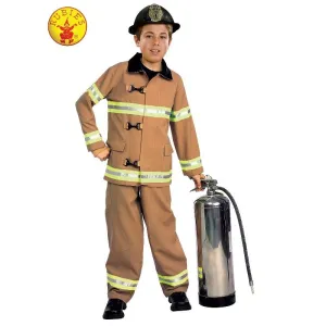 Fire Fighter Costume Child Size S