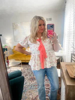 Floral Babydoll Top