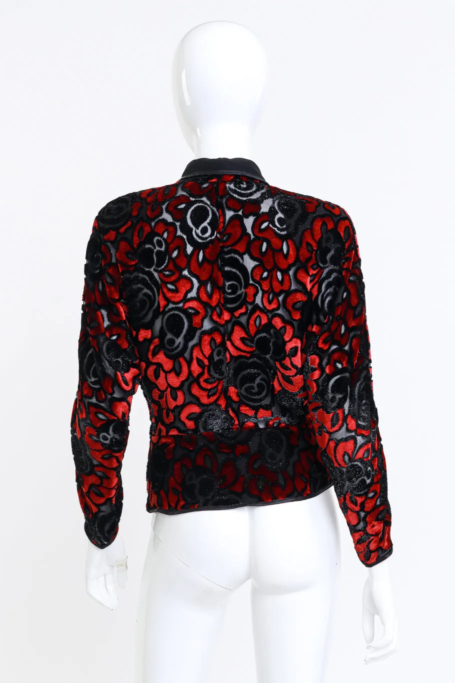 Floral Burnout Dolman Top