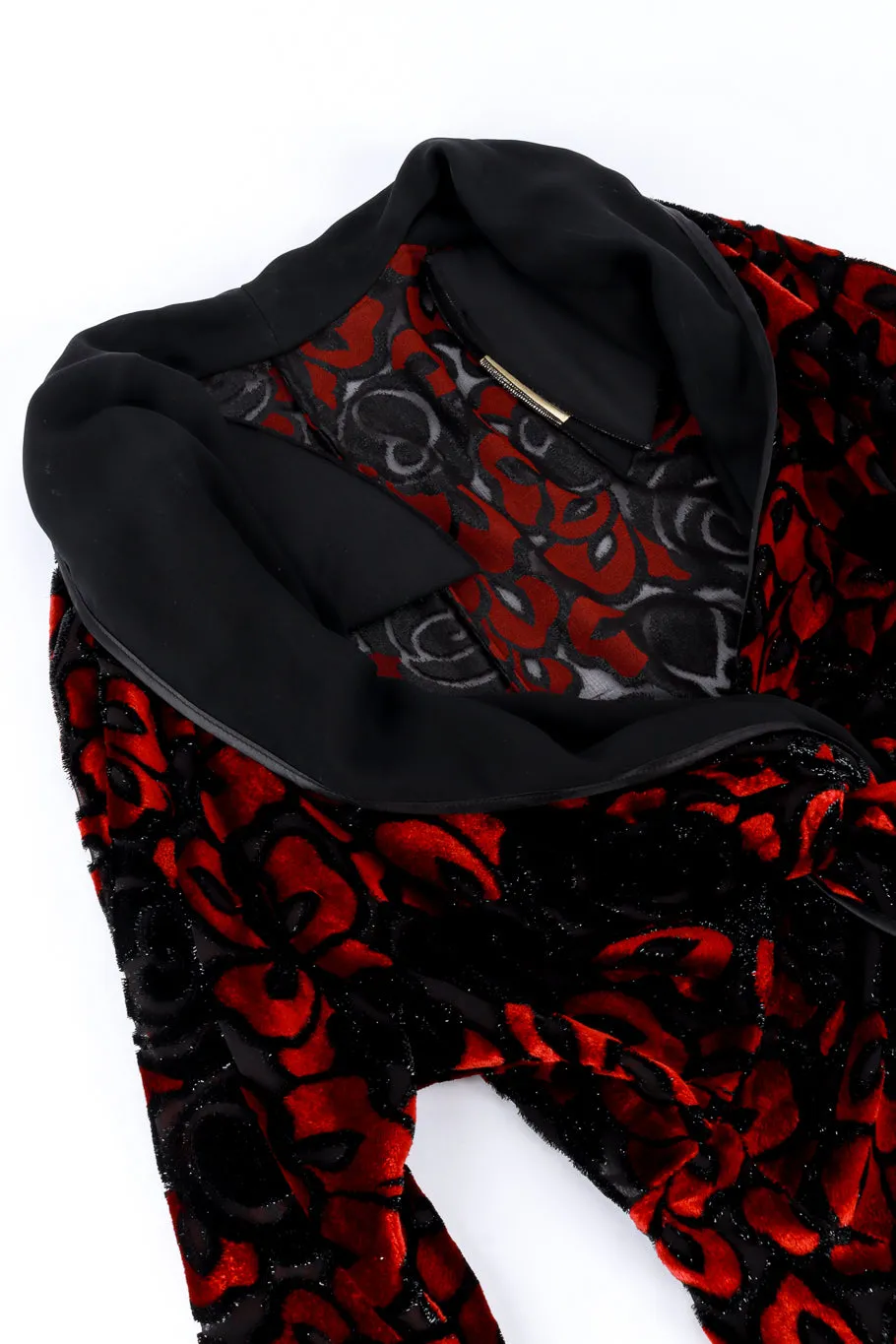 Floral Burnout Dolman Top