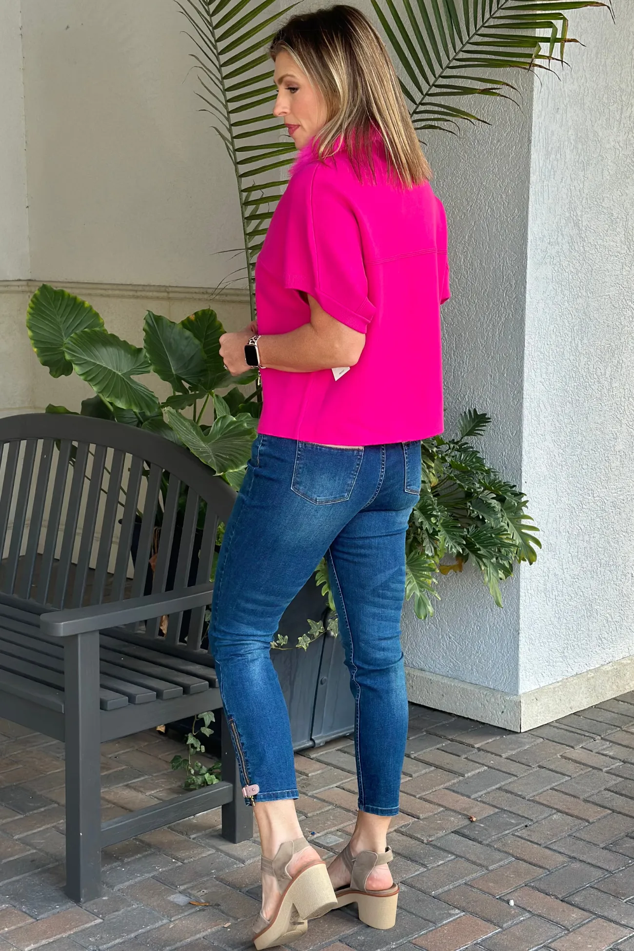 Frank Lyman Skinny High-Waisted Jeans