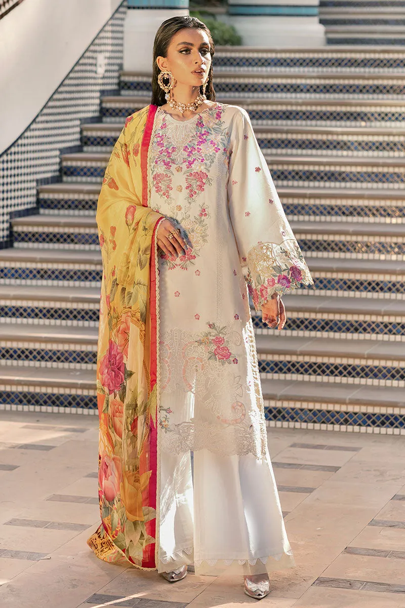 French Vanilla | Mushq Hemline Spring/Summer Lawn Collection 2022 | Unstitched Embroidered Lawn Suits