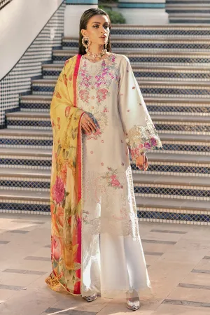 French Vanilla | Mushq Hemline Spring/Summer Lawn Collection 2022 | Unstitched Embroidered Lawn Suits