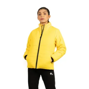Full Sleeves Puffer Jacket (Yellow)