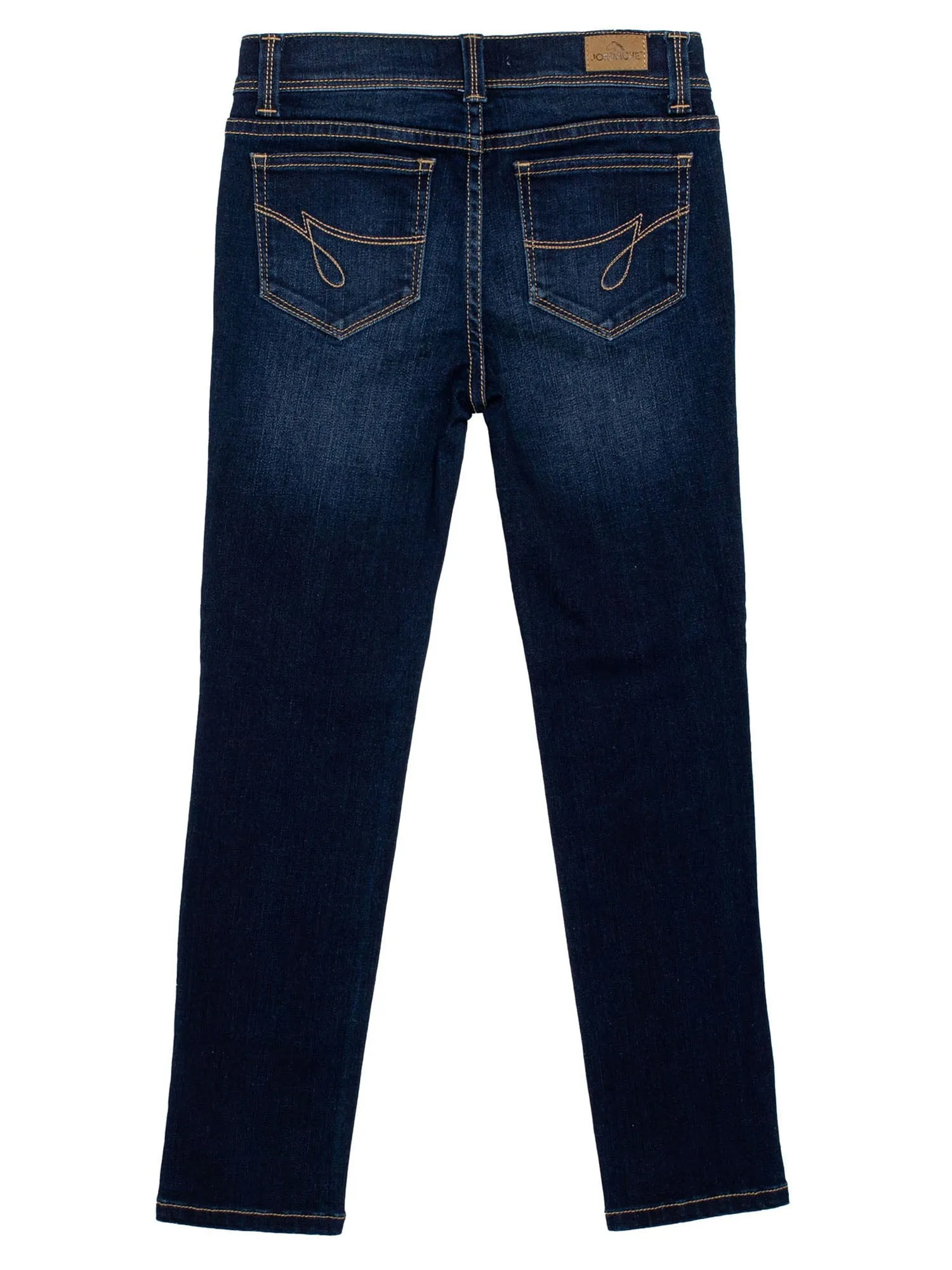 Girls Mid Rise Destructed Skinny Jean