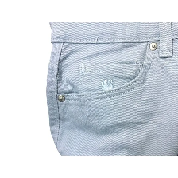 Gloria Vanderbilt Pale Blue Amanda High Rise Straight Leg Jeans Plus Sz 16 W NWT