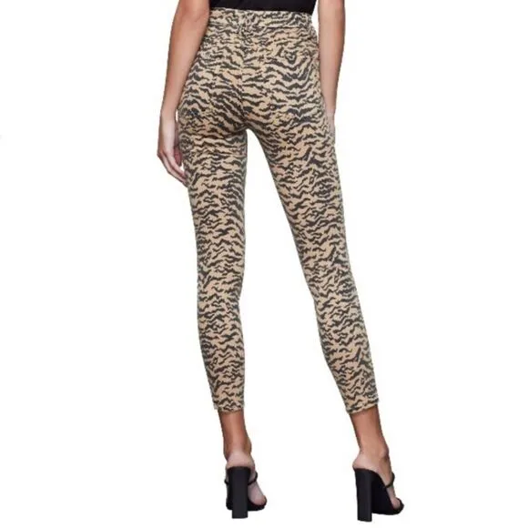 GOOD AMERICAN Good Waist Crop Skinny Jeans!