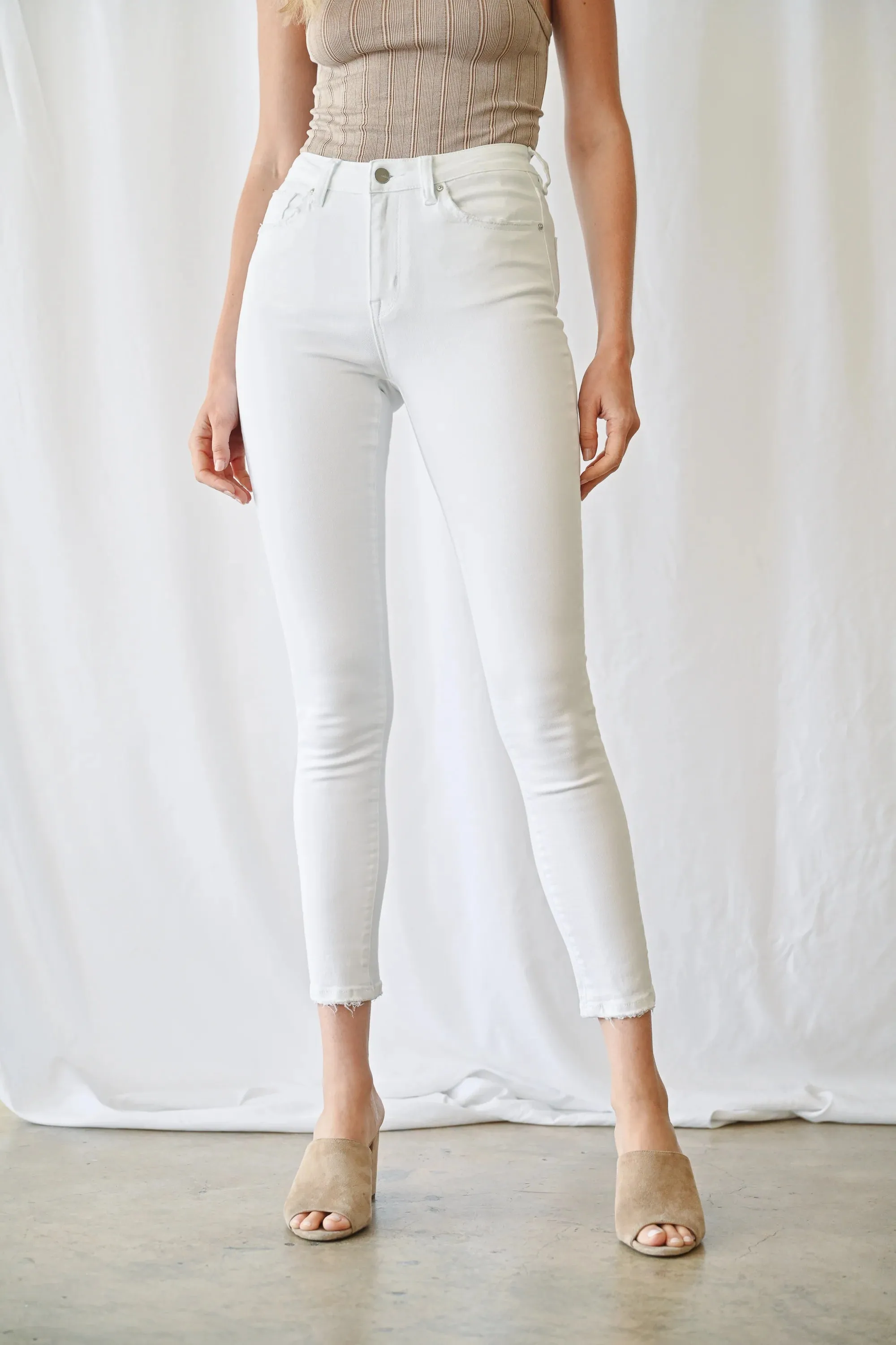 Got It All Figured Out Non-Distressed Skinny Jeans
