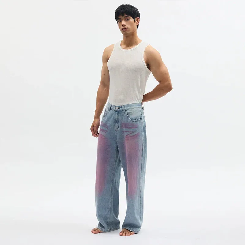 Gradient High-Waisted Jeans