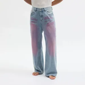 Gradient High-Waisted Jeans