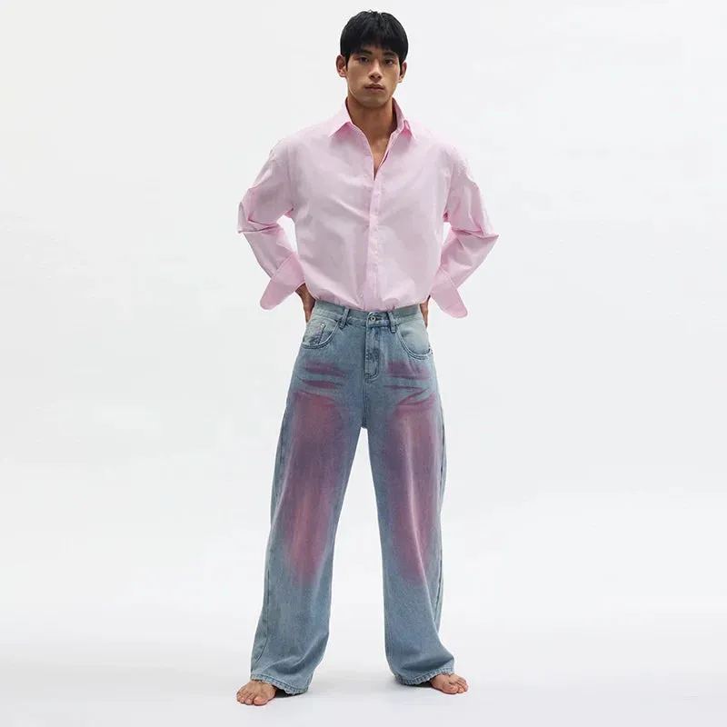Gradient High-Waisted Jeans