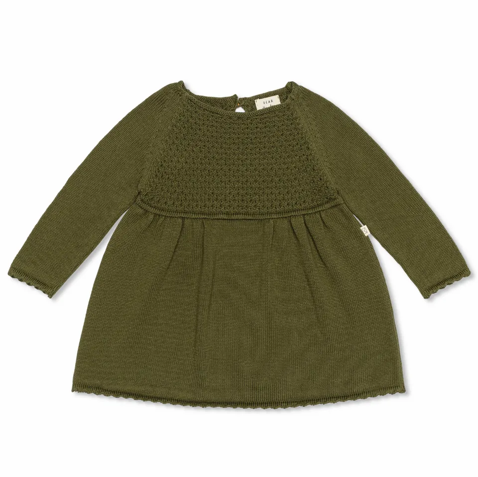 Green Knit Dress