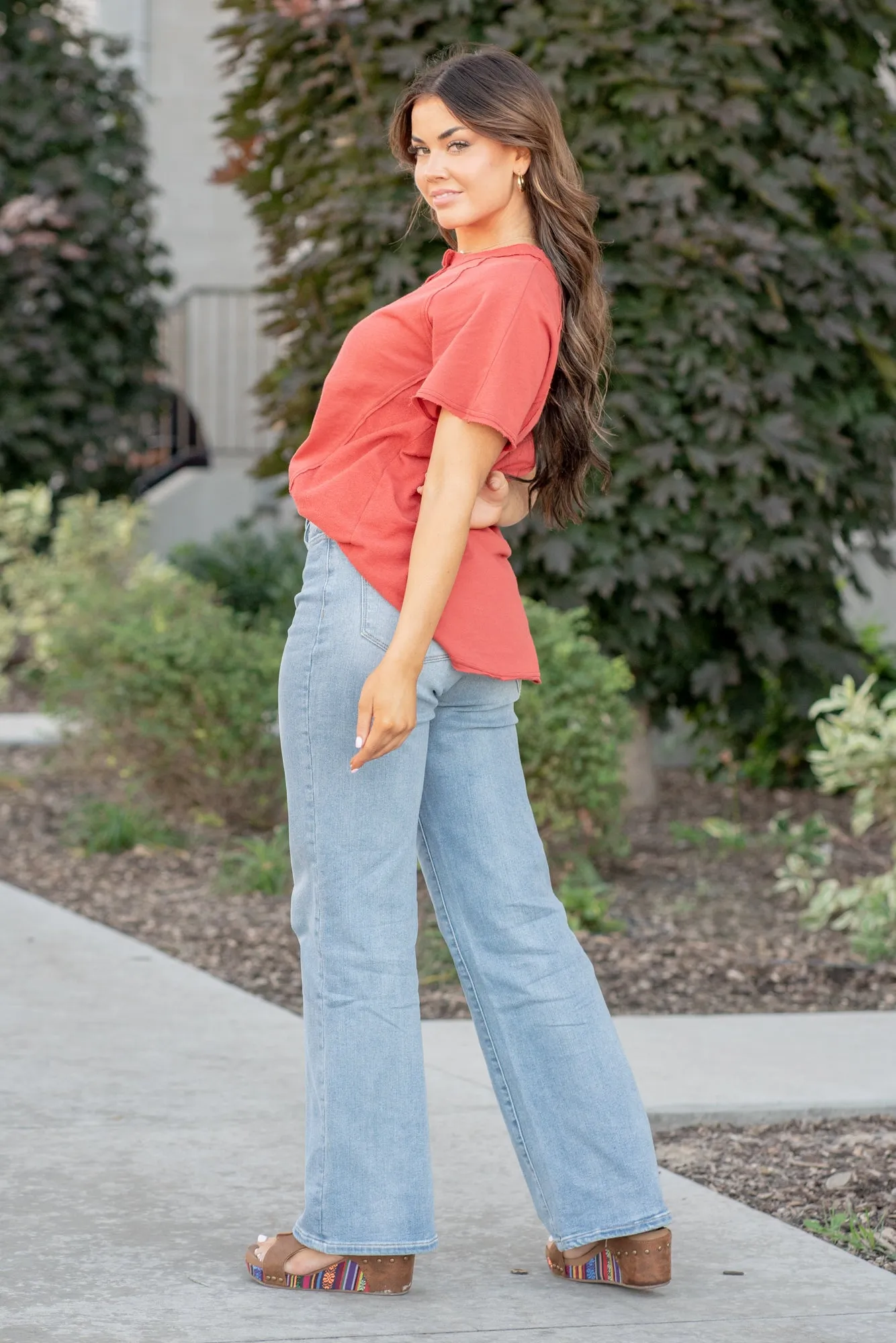 Greene 90s High Rise Vintage Flare