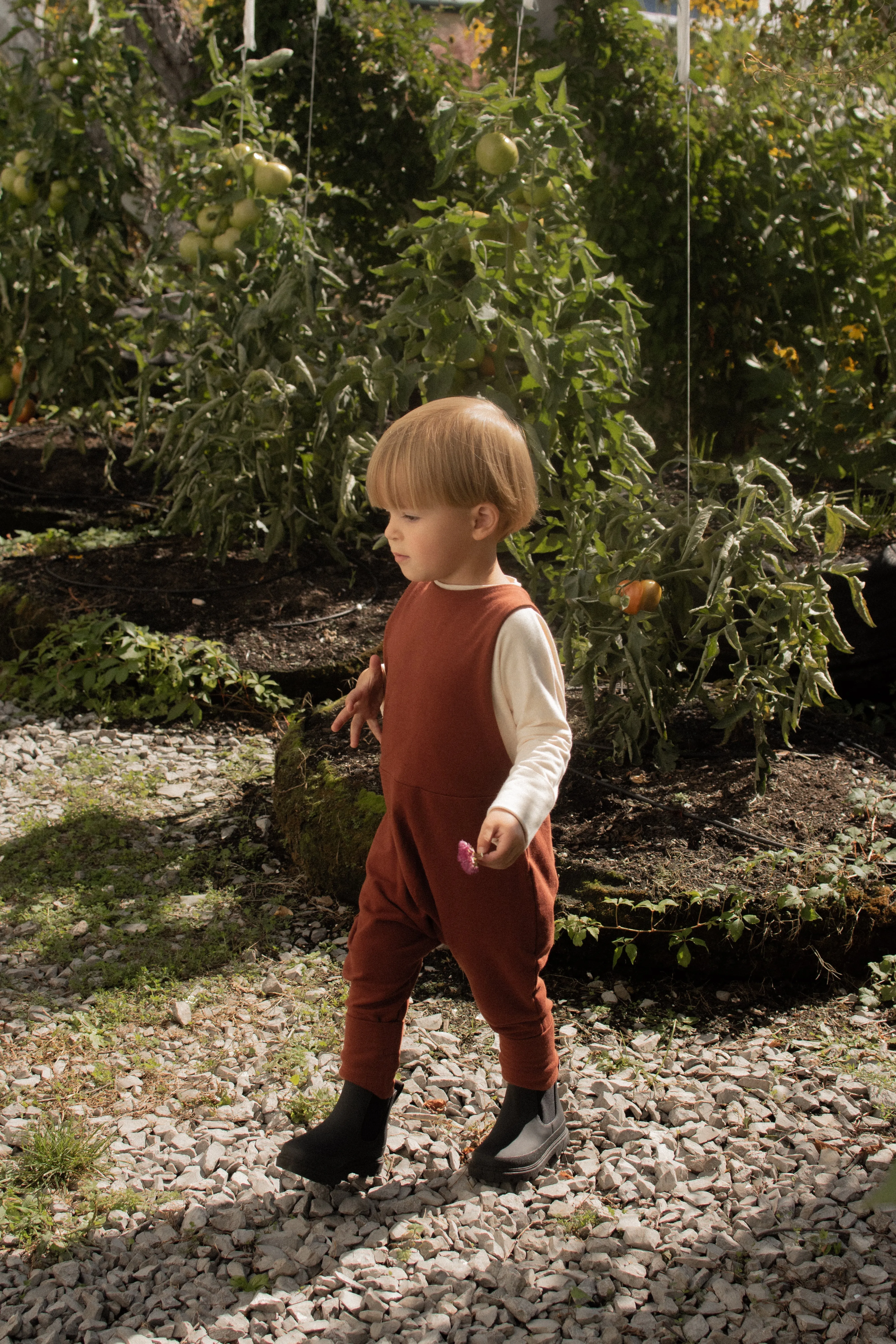 Grow With Me Overalls | Chestnut