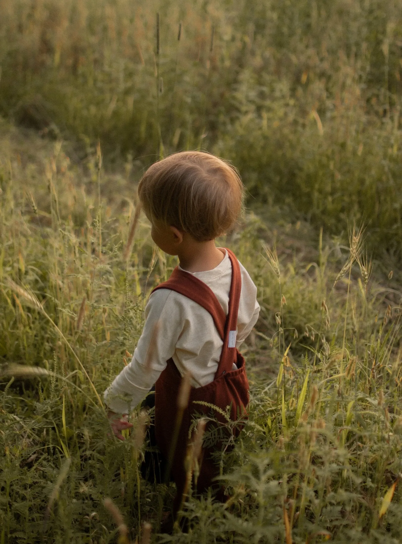 Grow With Me Overalls | Chestnut