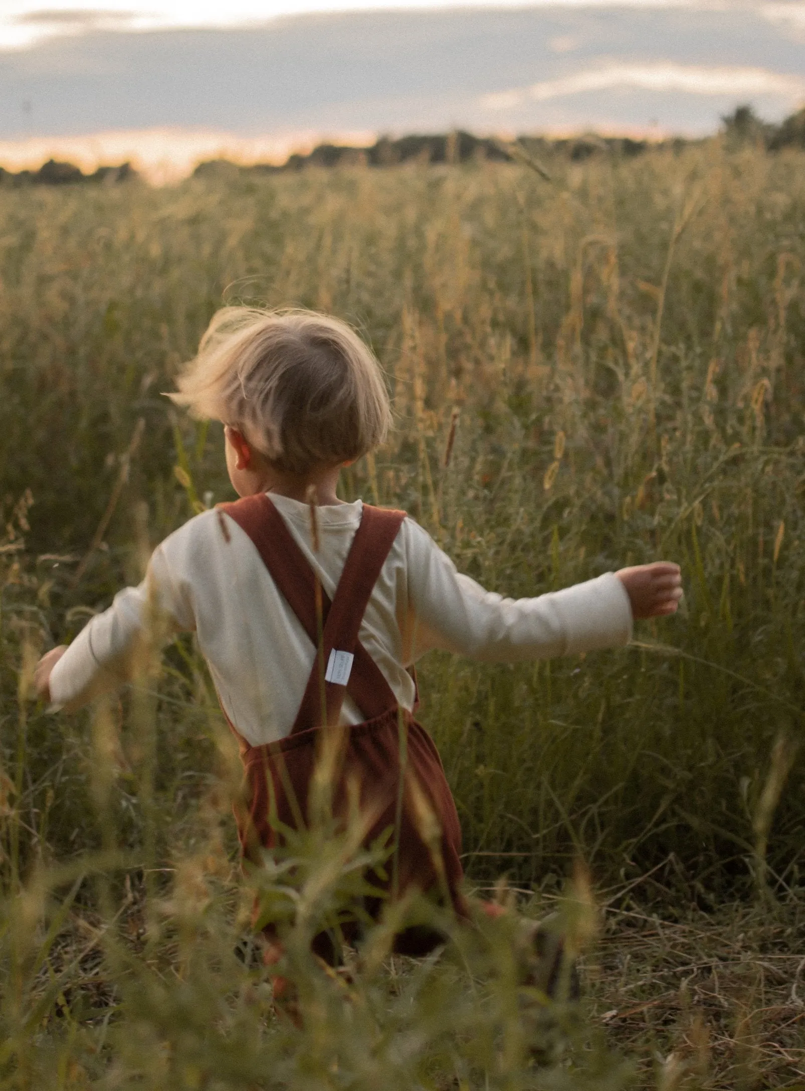 Grow With Me Overalls | Chestnut