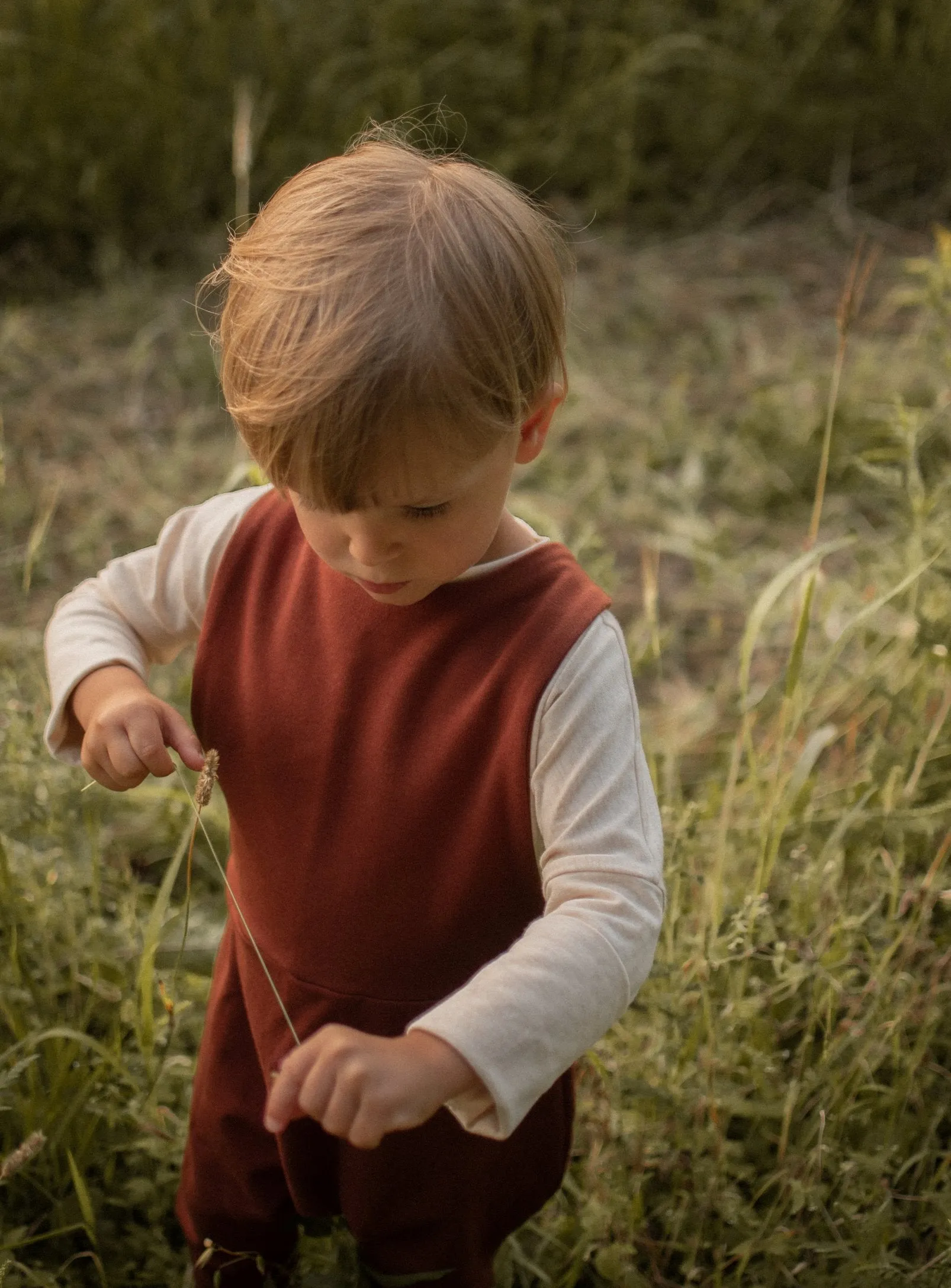 Grow With Me Overalls | Chestnut