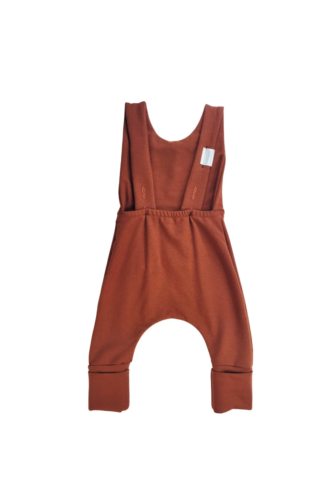 Grow With Me Overalls | Chestnut