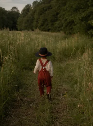 Grow With Me Overalls | Chestnut