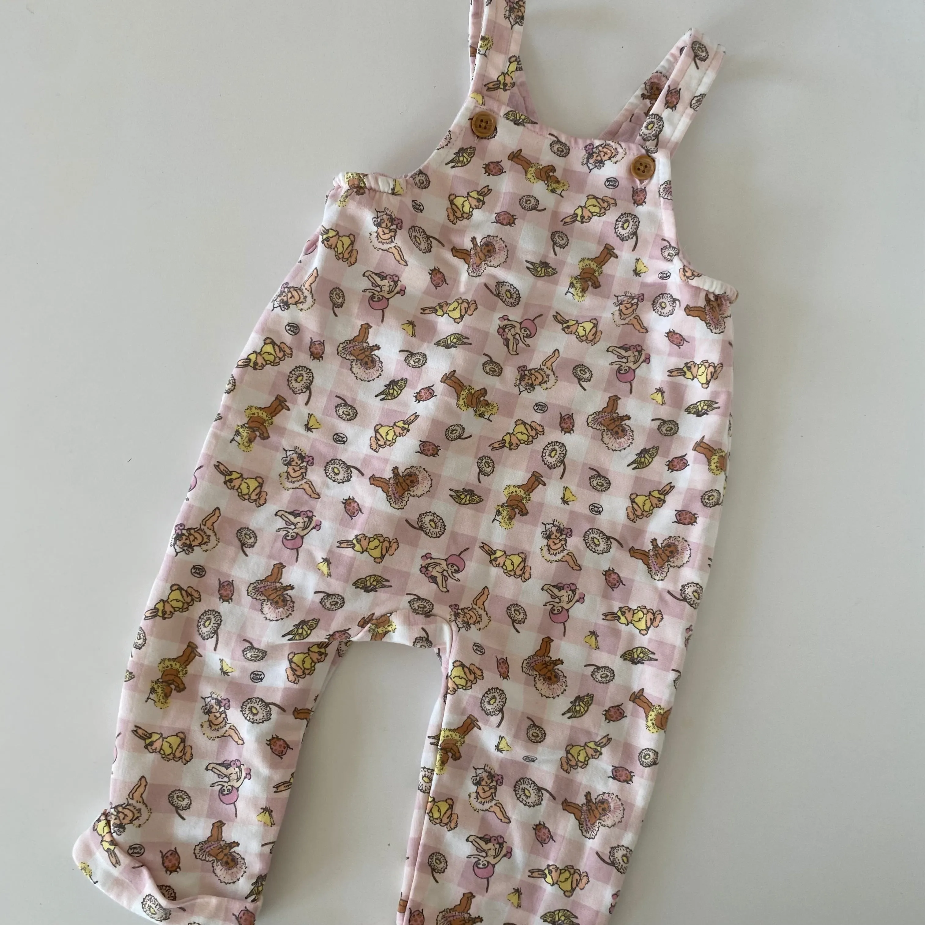 Gumnut Babies Overalls - Size 6-12M