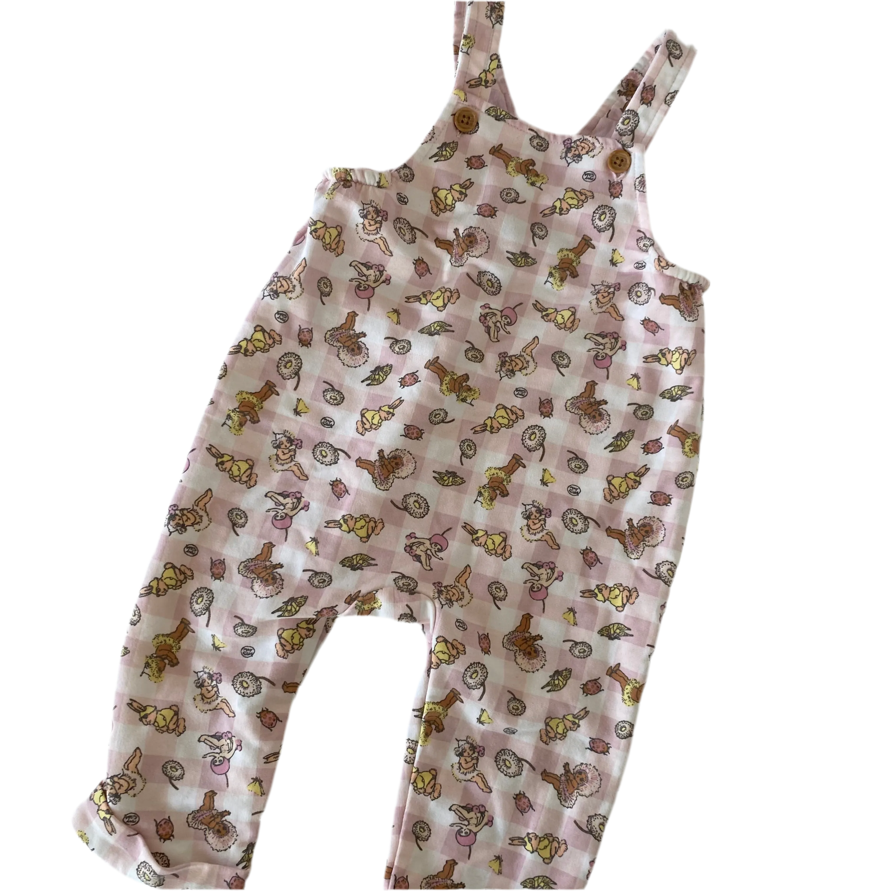 Gumnut Babies Overalls - Size 6-12M