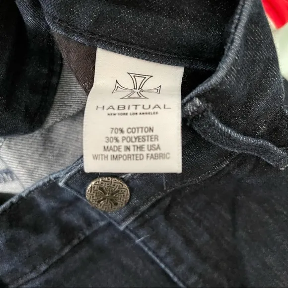 Habitual Dark Straight Leg Jeans
