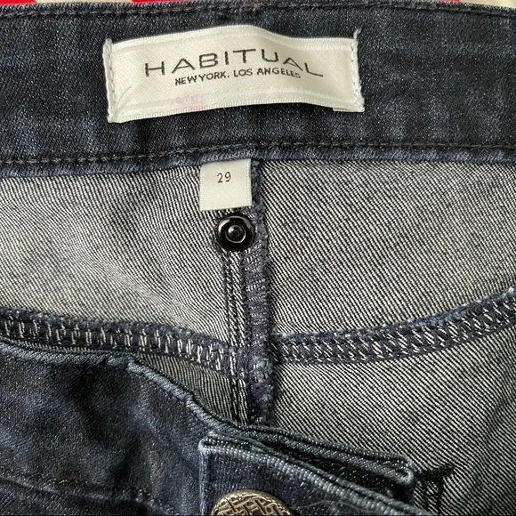 Habitual Dark Straight Leg Jeans