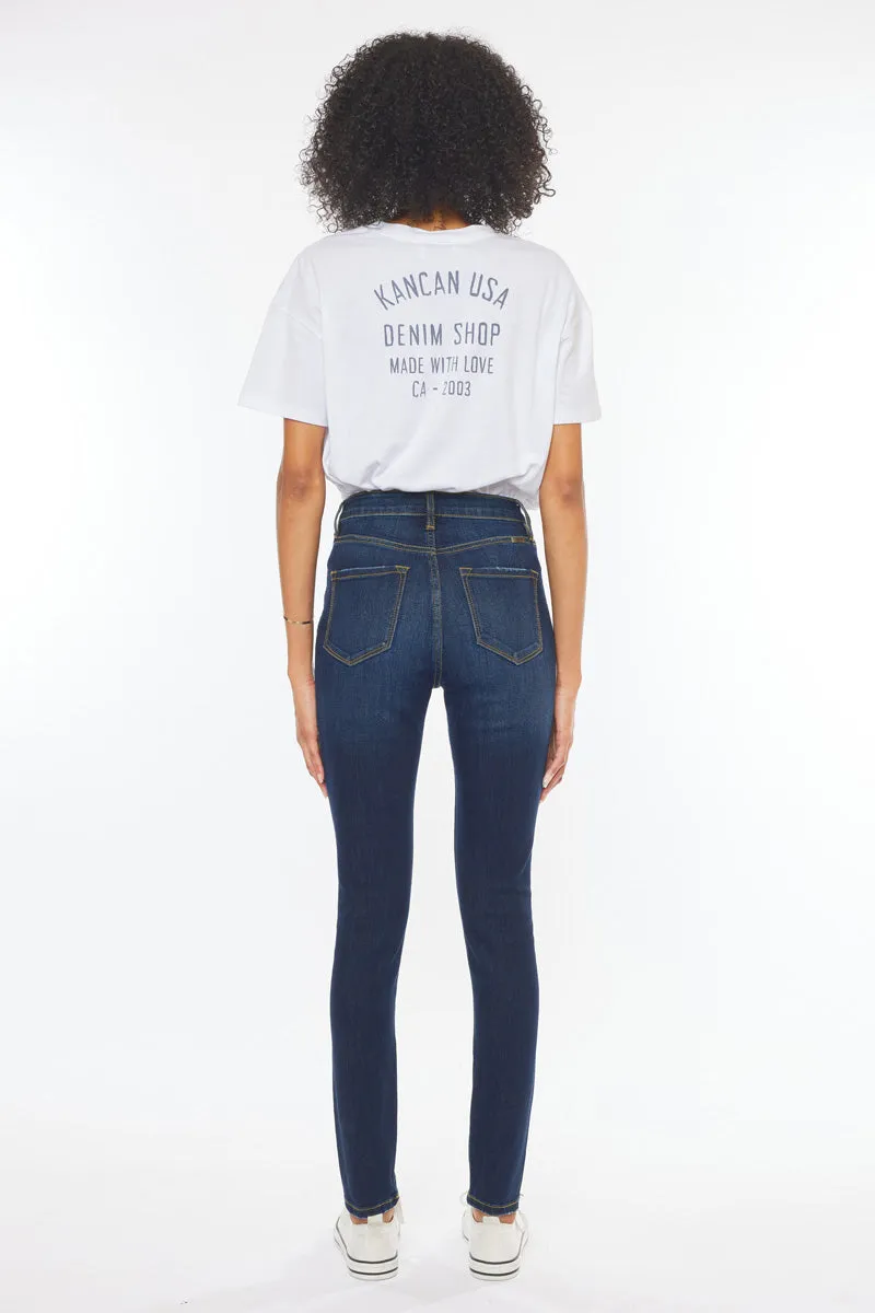 Hallie Ultra High Rise Super Skinny Jeans