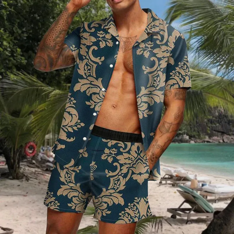 HAWAIIAN PRINT ROMPER