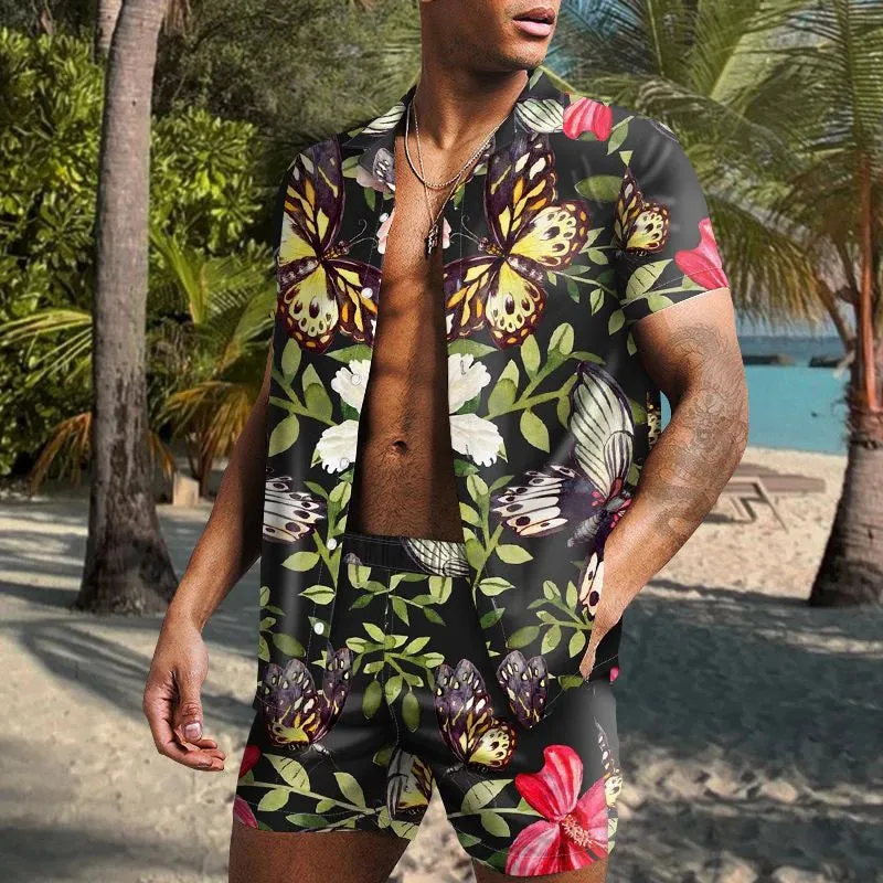 HAWAIIAN PRINT ROMPER
