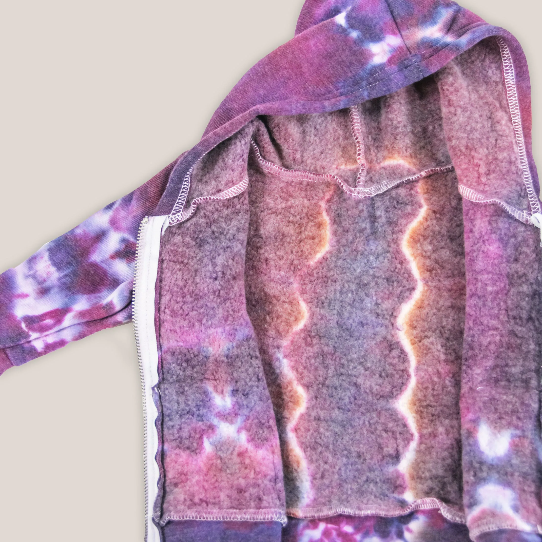 Hawaiian Sunrise Tie Dye Baby Jacket