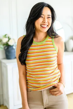 Hazel Blues® |  Now and Forever Striped Tank